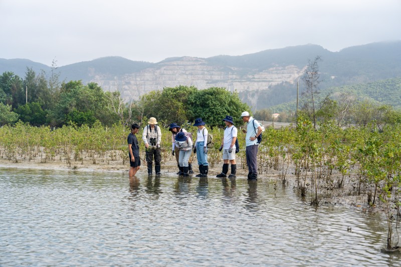 滨海生态再添新绿  各方聚力共护生物多样性   马爹利在琼粤两地同步启动红树林保护项目第三阶段工作