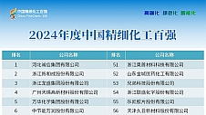 第二十四届精细化工行业（陕西）大会暨2024中国精细化工百强发布会顺利召开