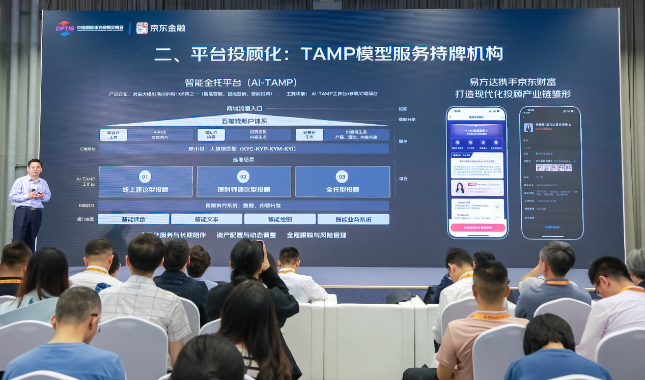 京东金融率先推进投顾AI–TAMP模式 引入持牌投顾机构